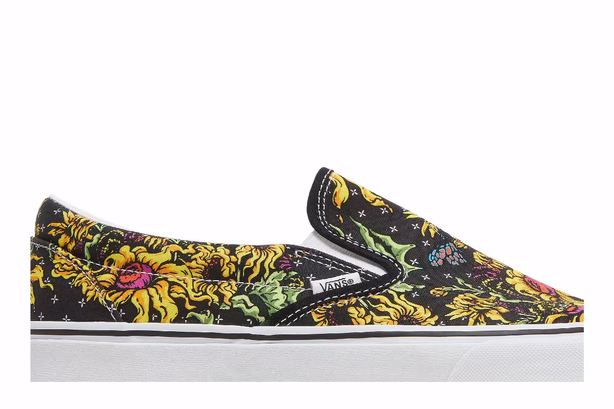 Vans Classic Slip-On Beauty Skull, view 3
