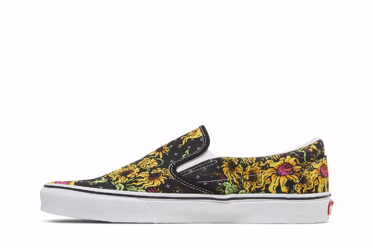 Vans Classic Slip-On Beauty Skull, view 4