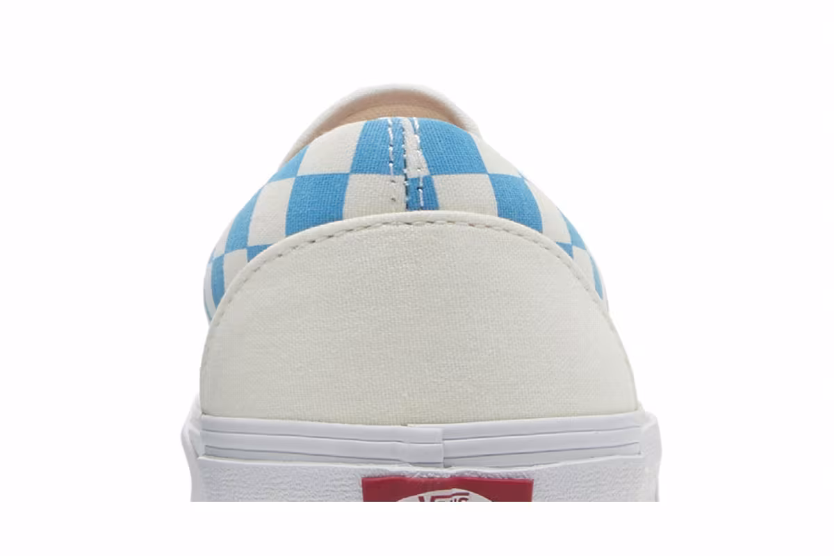 MOCA x Vans Classic Slip-On Checkerboard - Cyan, view 8