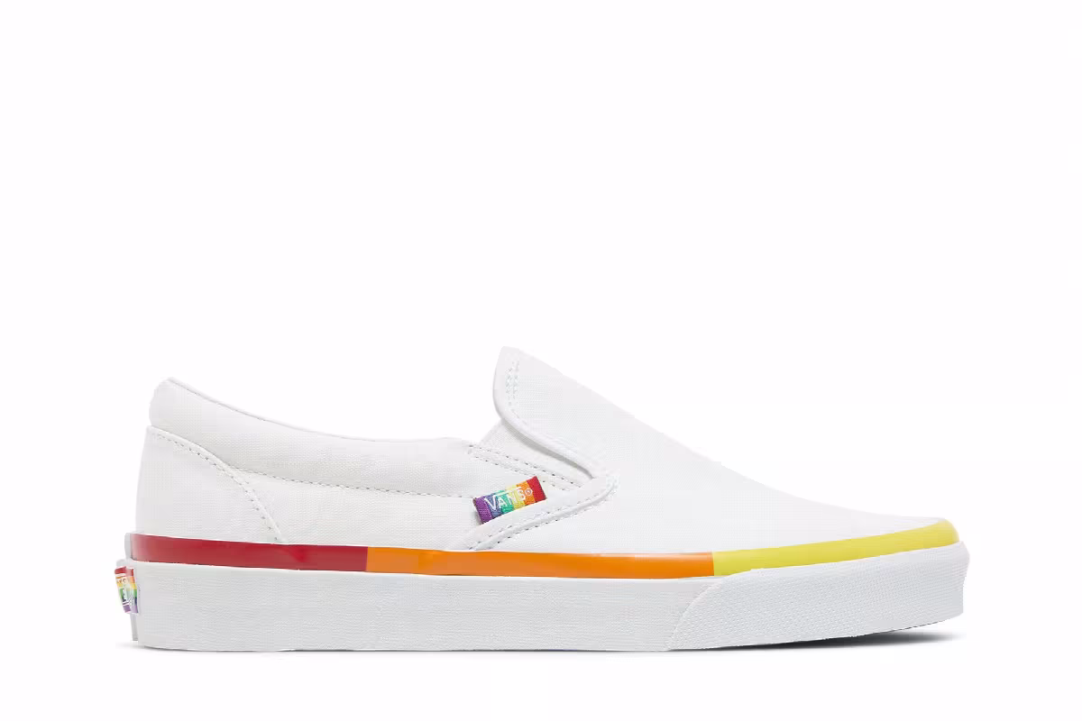 Vans Classic Slip-On Rainbow Sole, view 2