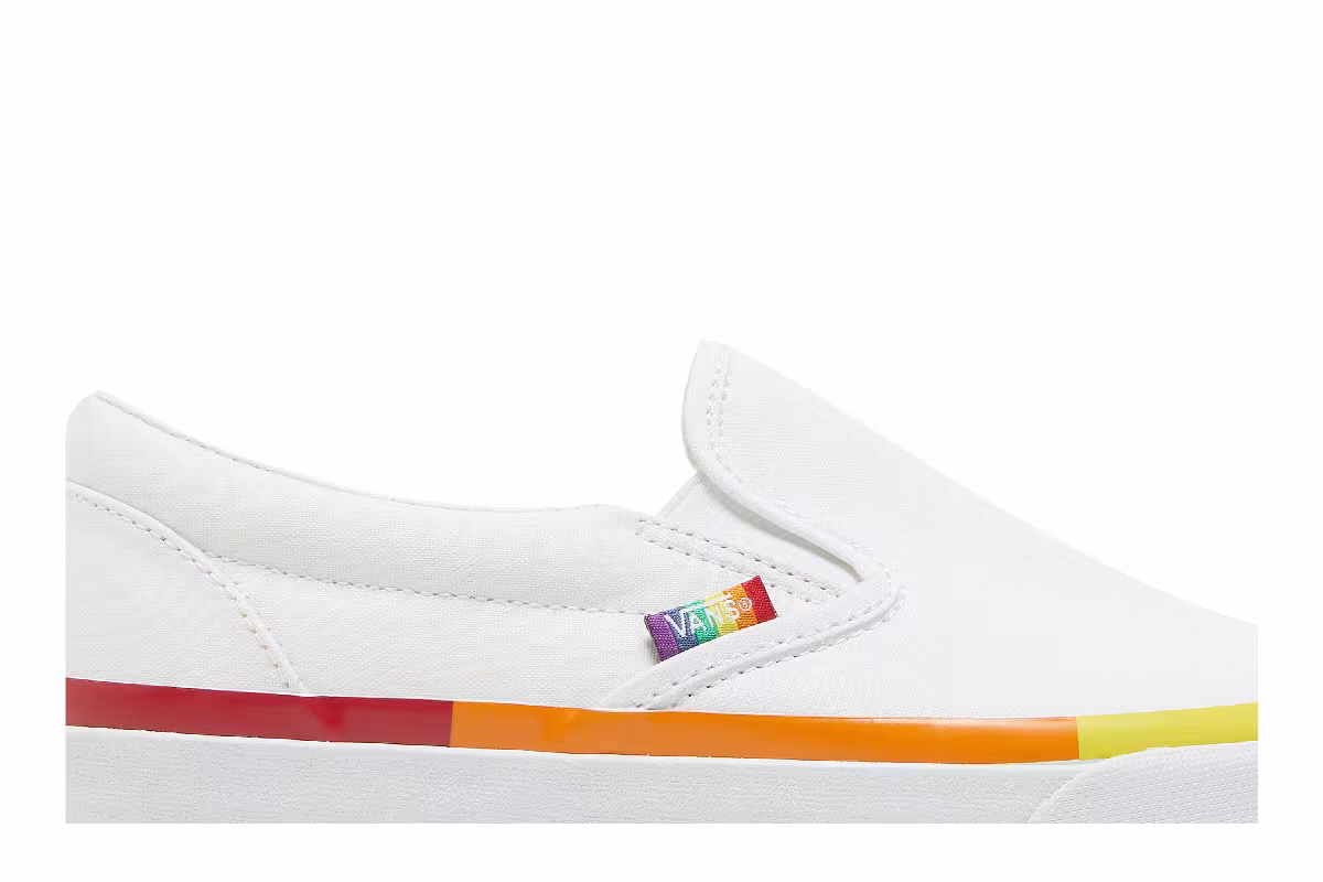 Vans Classic Slip-On Rainbow Sole, view 3