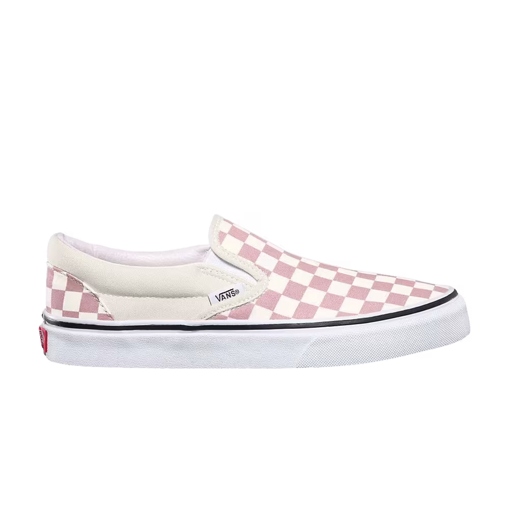Vans Slip-On Zephyr Pink Checkerboard