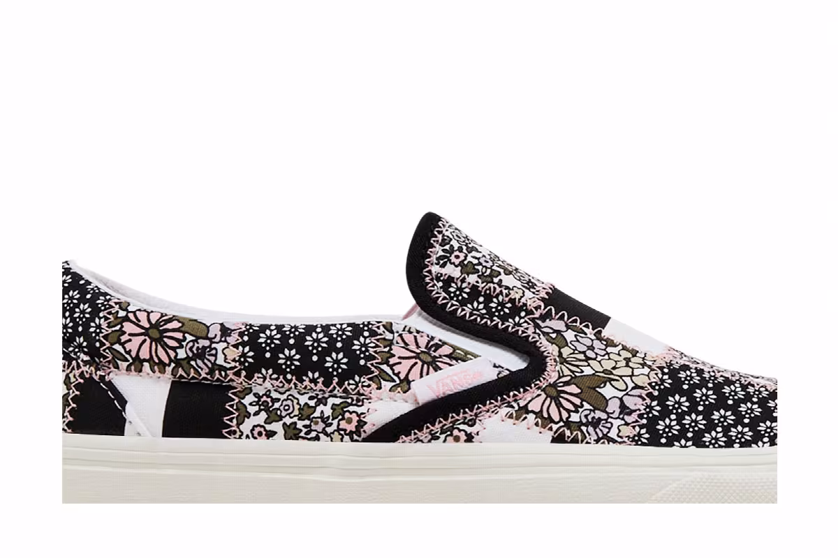 Vans Classic Slip-On Patchwork Floral, view 3