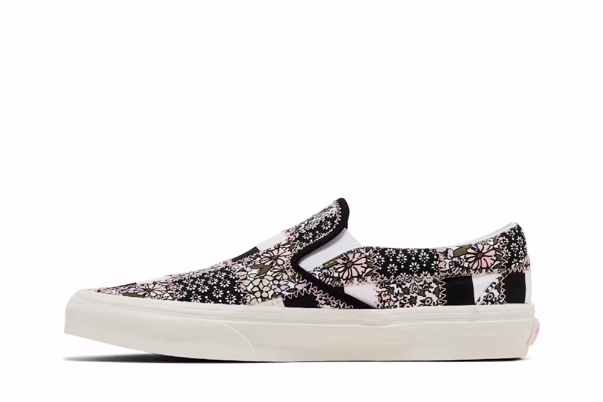 Vans Classic Slip-On Patchwork Floral, view 4