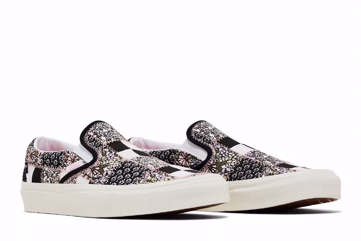 Vans Classic Slip-On Patchwork Floral, view 9