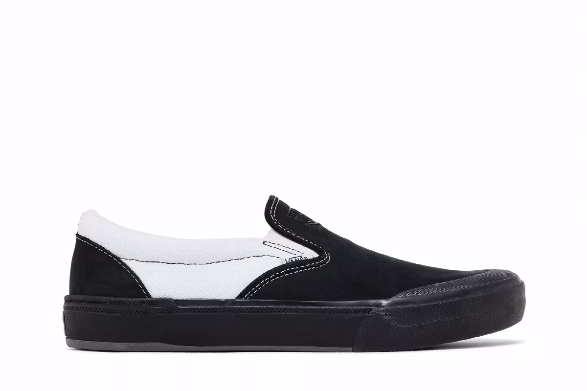 Vans Dakota Roche x BMX Slip-On Black White, view 2