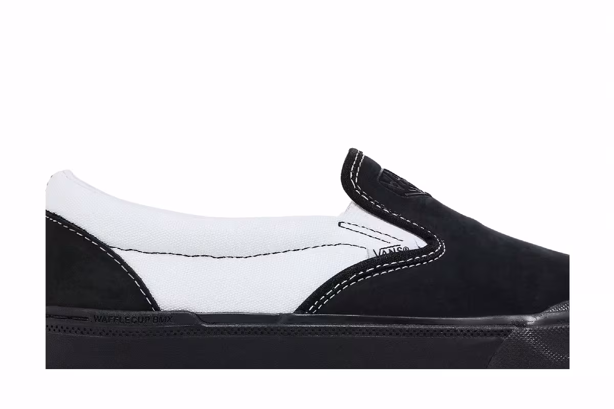 Vans Dakota Roche x BMX Slip-On Black White, view 3