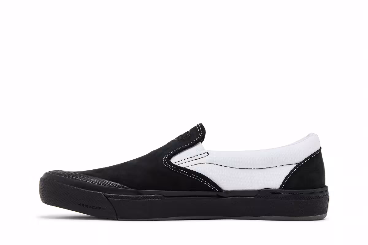 Vans Dakota Roche x BMX Slip-On Black White, view 4