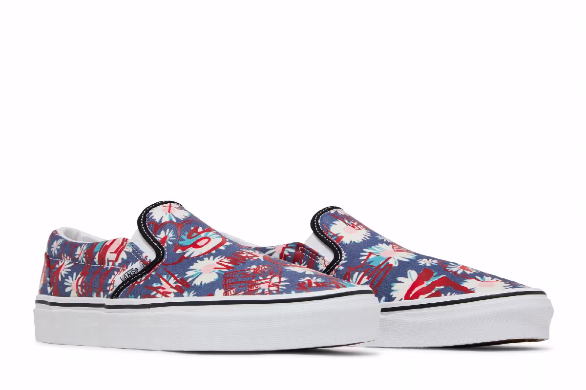 Vans Classic Slip-On Floral, view 9