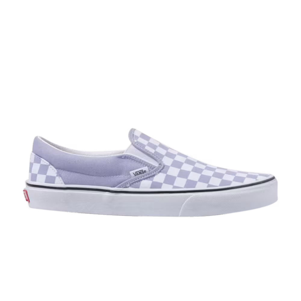 Vans Classic Slip-On Languid Lavender Checkerboard