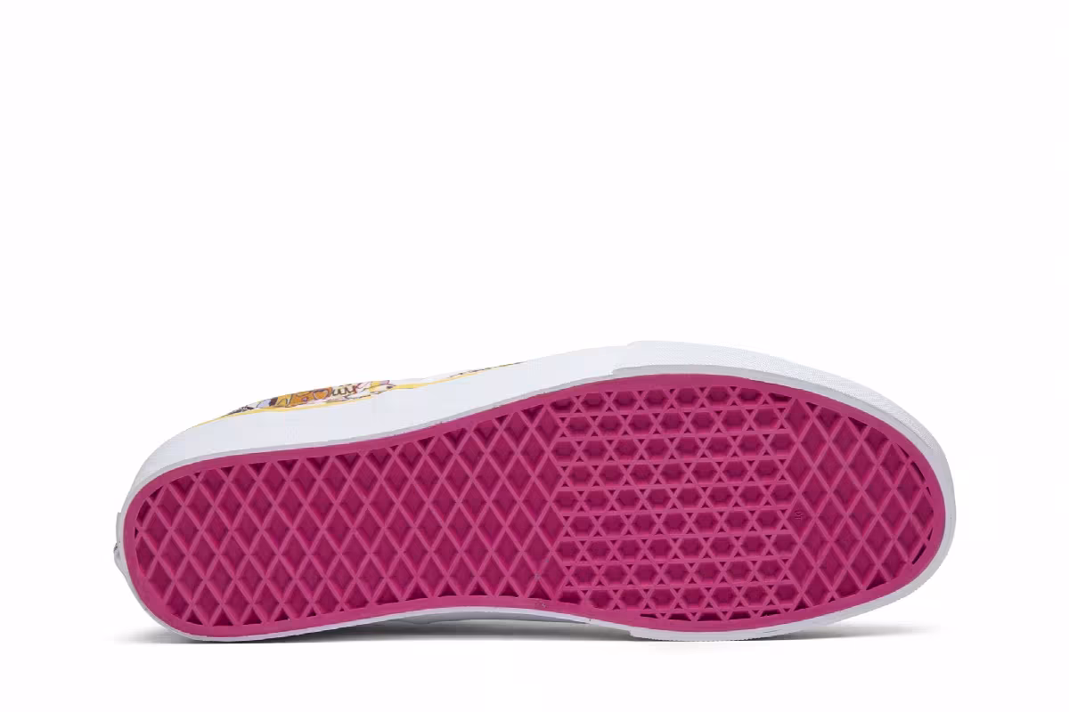 Vans Takashi Murakami Slip-On LX Yellow Skull, view 5