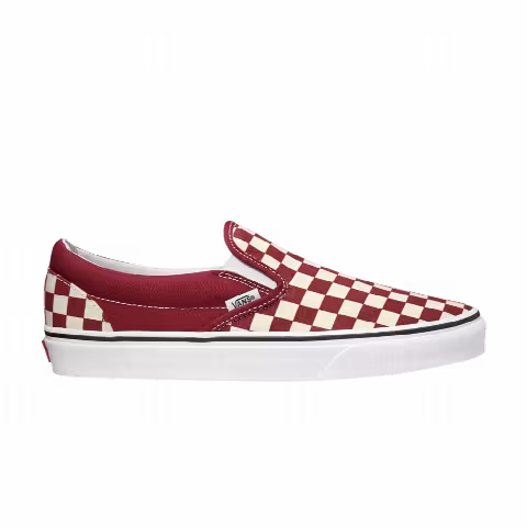Vans Classic Slip-On 'Rumba Red Checkerboard'
