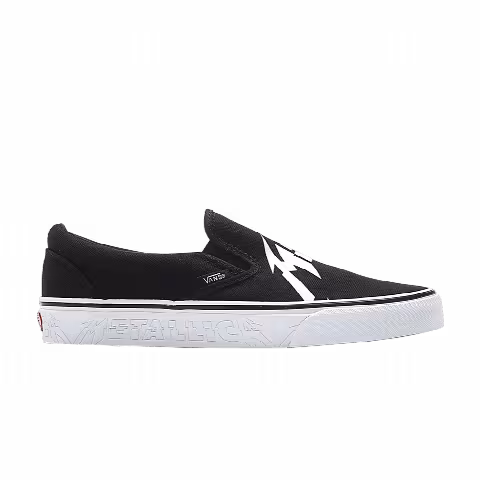 Vans Metallica x Classic Slip-On 'Black White'