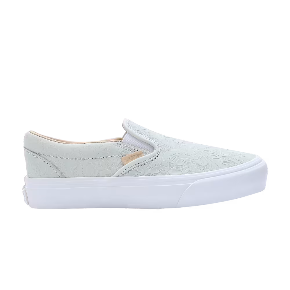Vans Classic Slip-On VR3 LX Floral Imprint - Light Green
