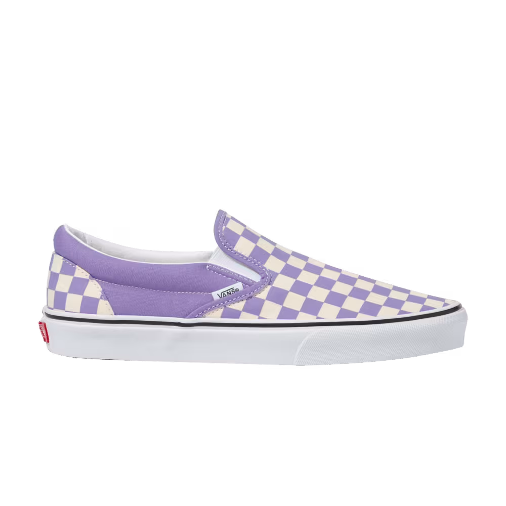 Vans Classic Slip-On Checkerboard - Chalk Violet