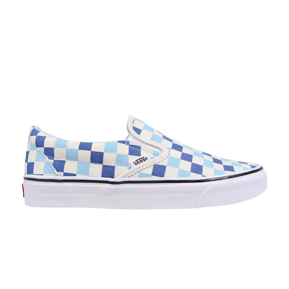 Vans Slip On Checkerboard Blue Topaz
