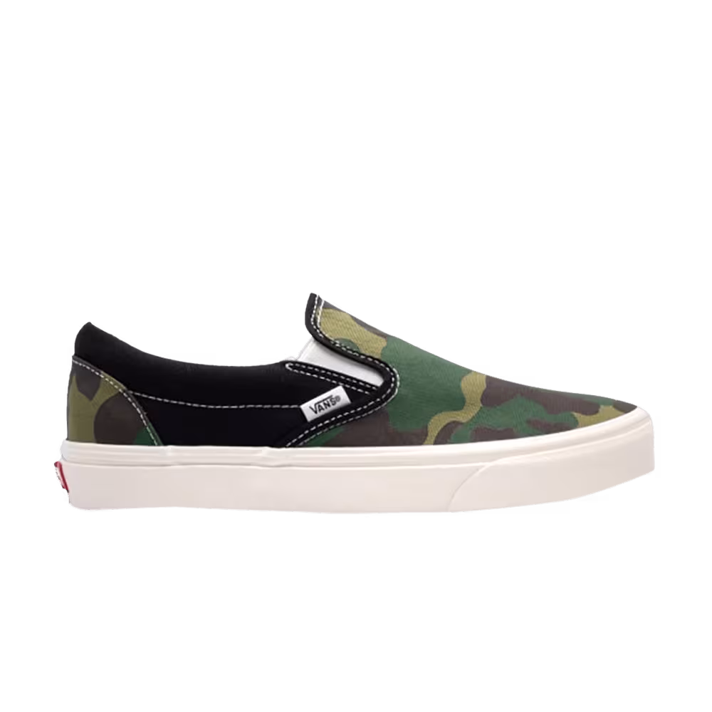Vans Classic Slip-On Mismatch - Zebra Camo