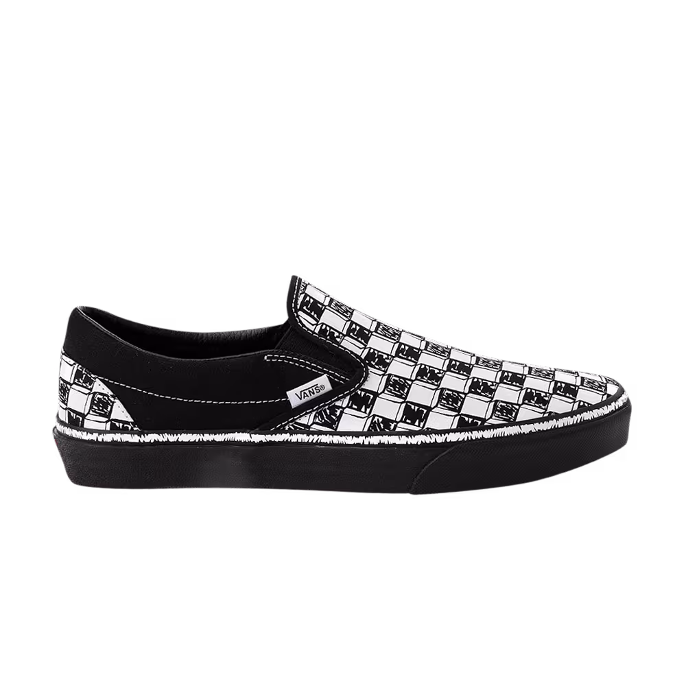 Vans Classic Slip-On Sketch Checkerboard
