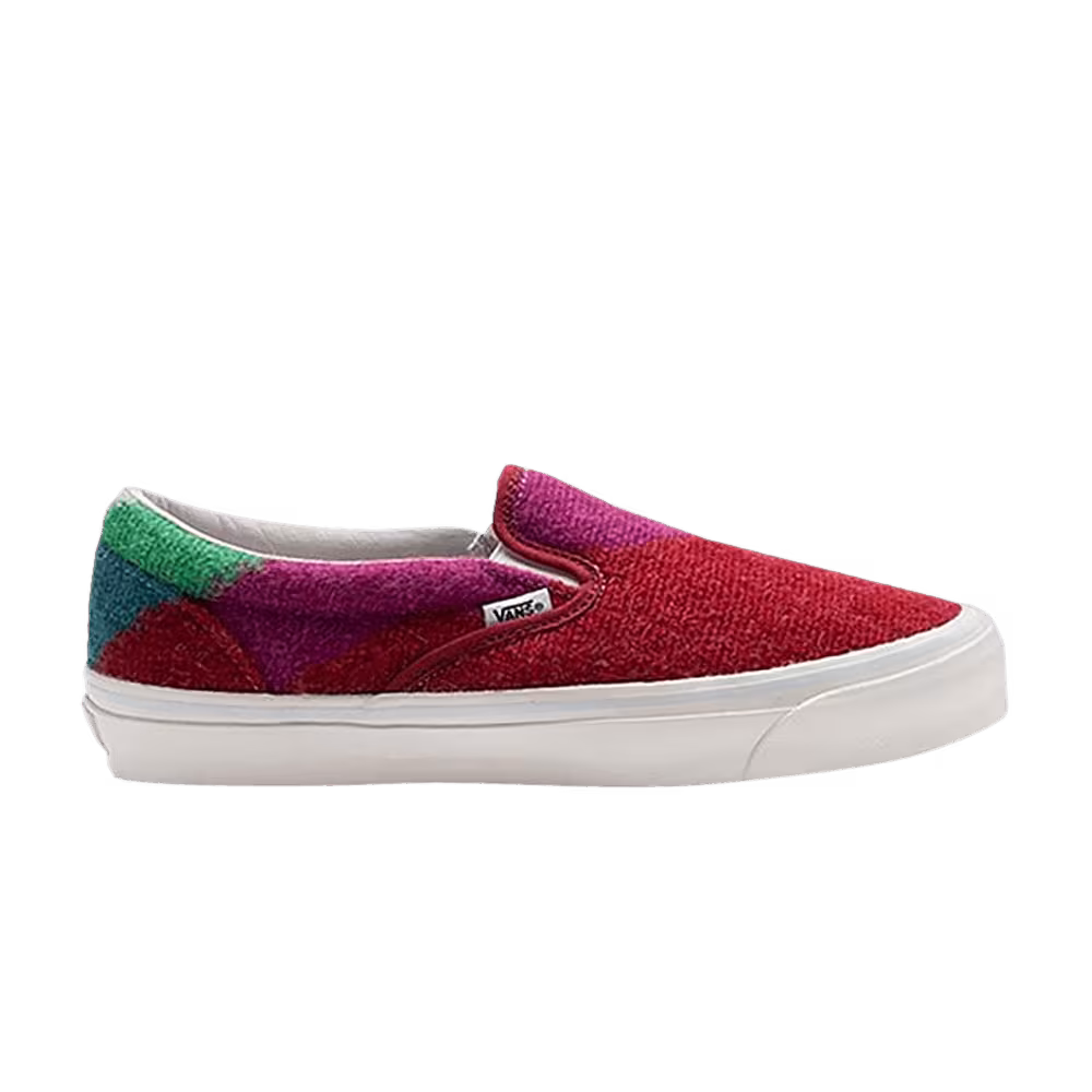 Concepts x Vans OG Classic Slip-On LX Mohair - Rio Red