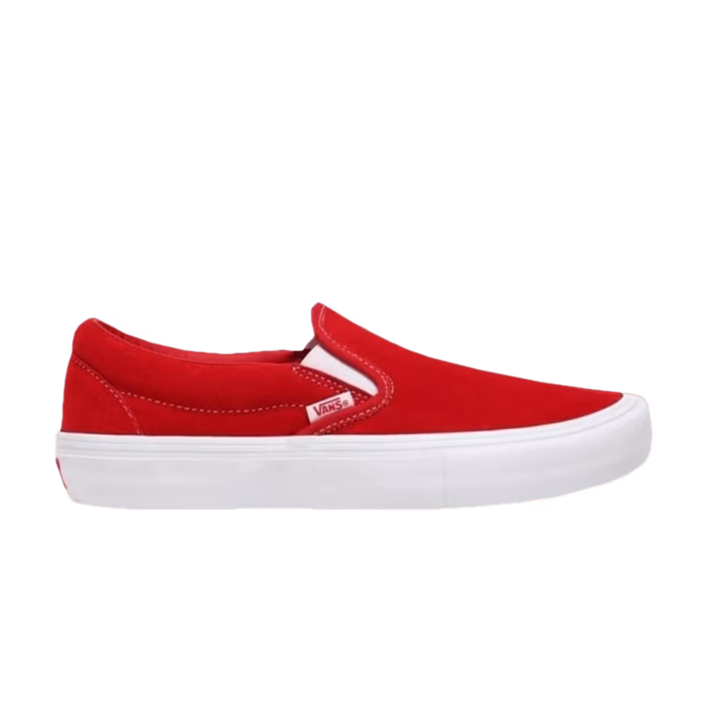 Vans Slip-On Pro Suede - Red