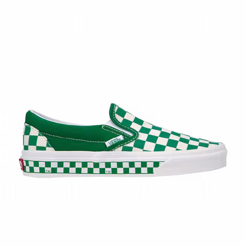 Vans Classic Slip-On 'Nextor Checkerboard - Jolly Green'