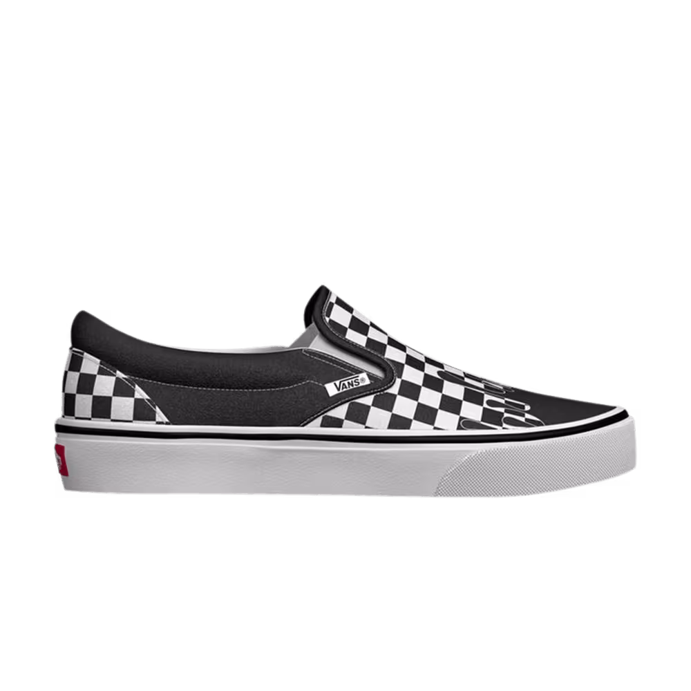Vans Classic Slip-On Paint Drip Checkerboard