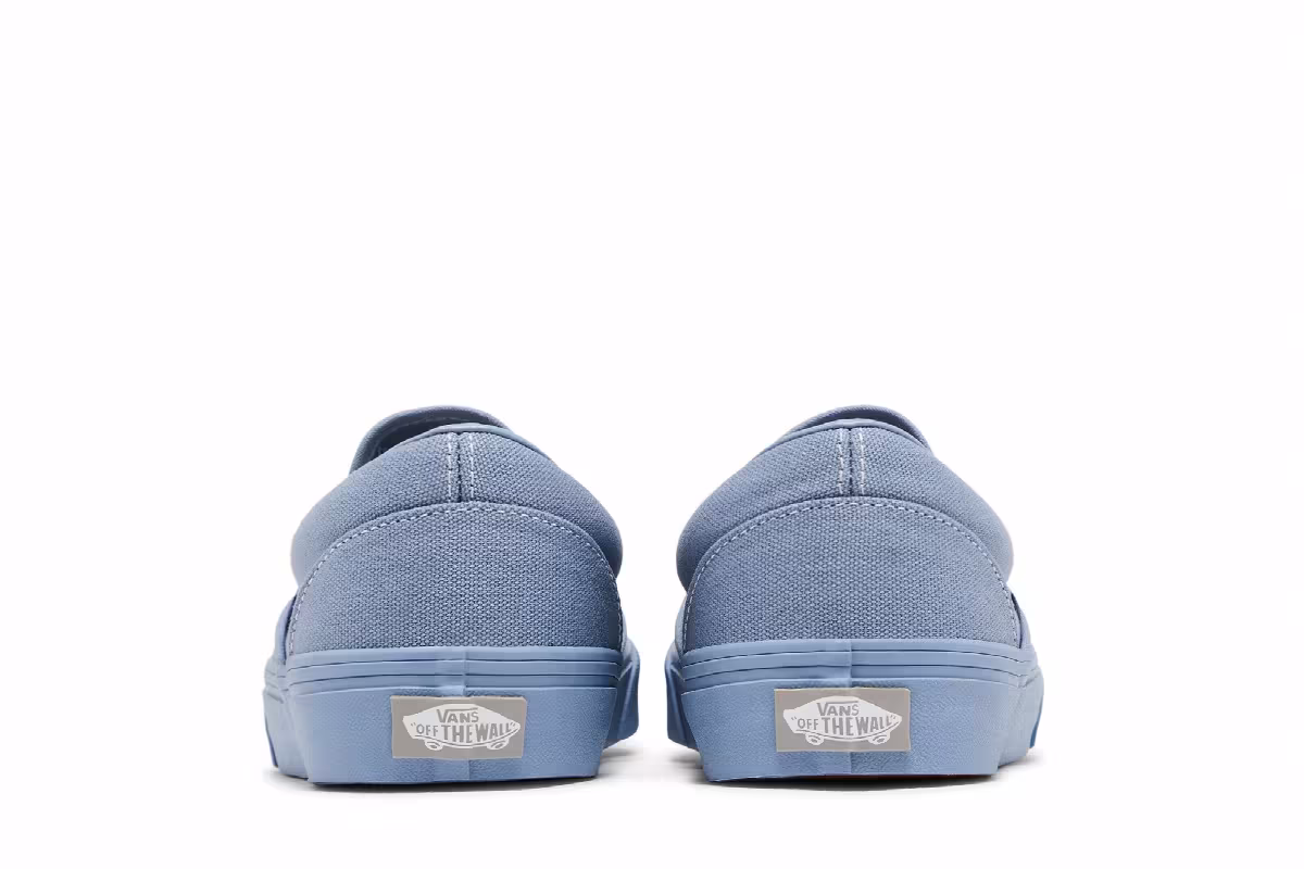 Vans Classic Slip-On Pastel Mono - Dusty Blue, view 7