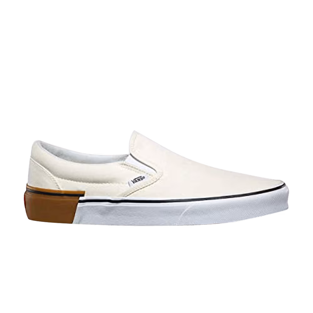 Vans Classic Slip-On White Gum Block