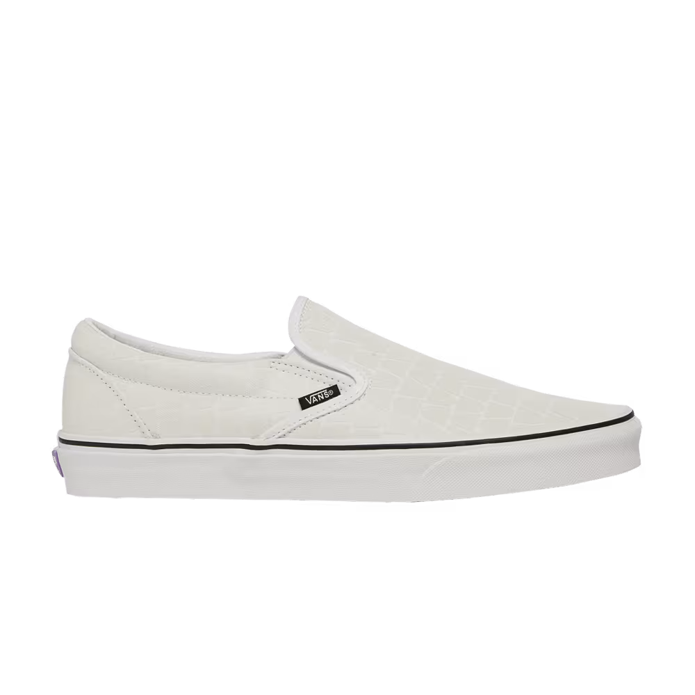 Vans Ghostly x Classic Slip-On True White