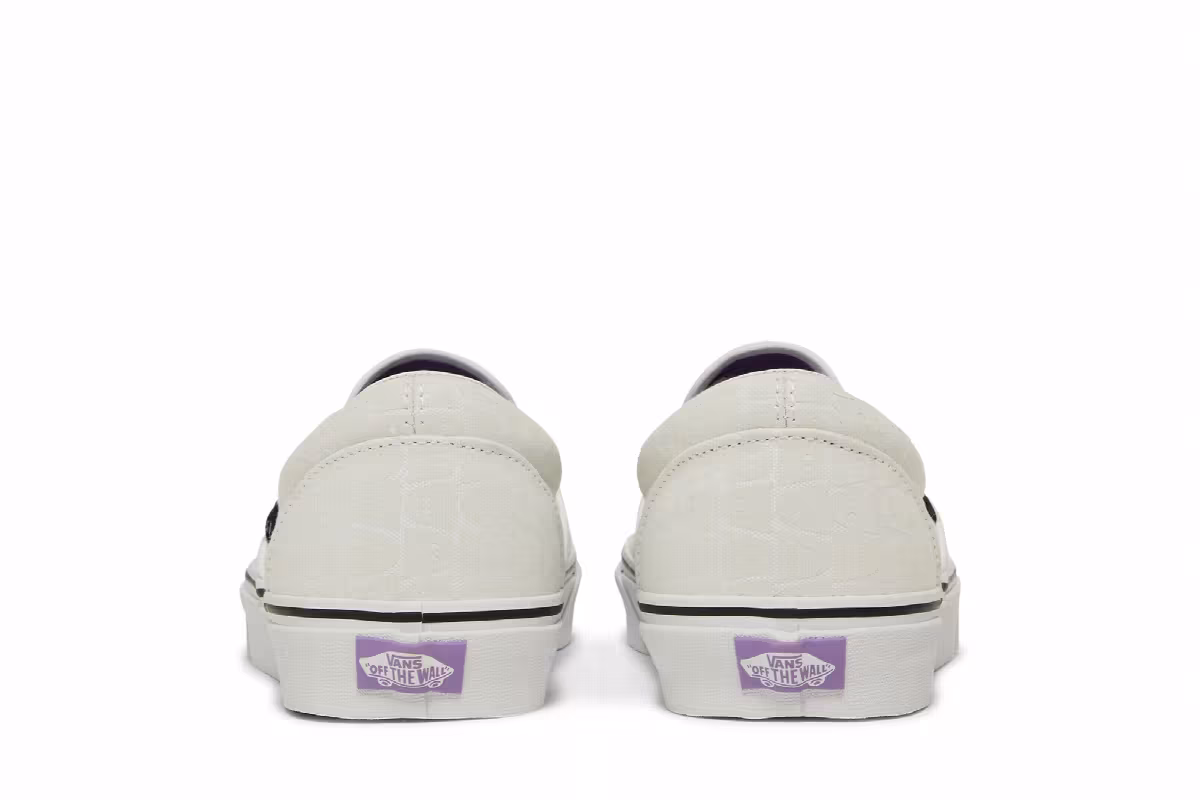 Vans Ghostly x Classic Slip-On True White, view 7