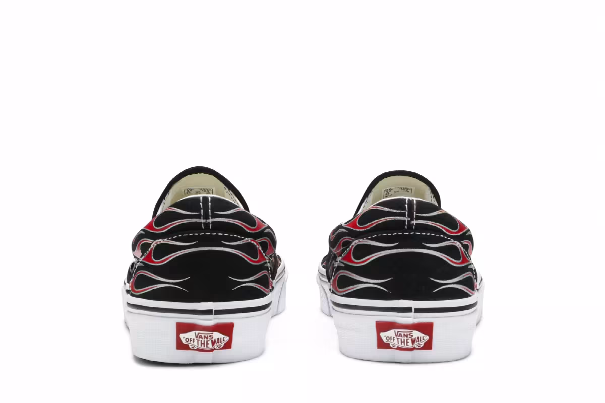 Vans Classic Slip-On Mash Up Flames, view 7