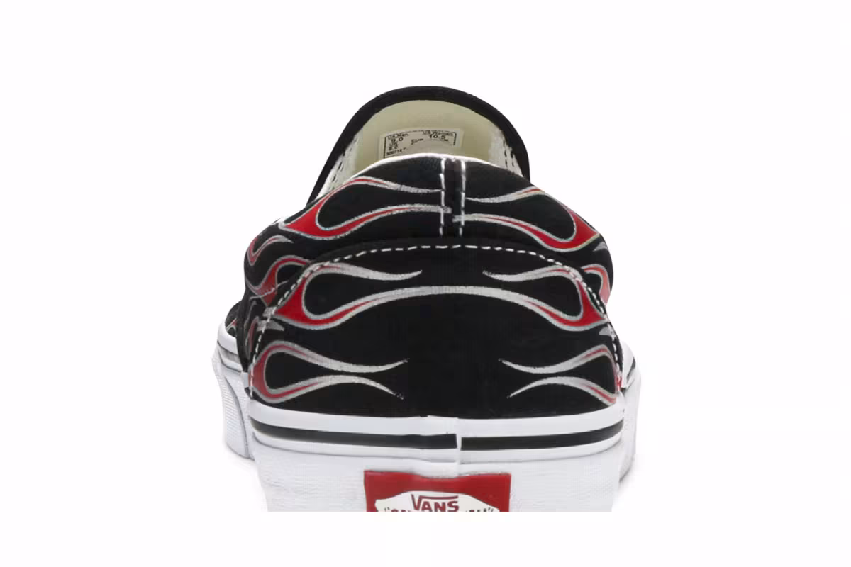 Vans Classic Slip-On Mash Up Flames, view 8