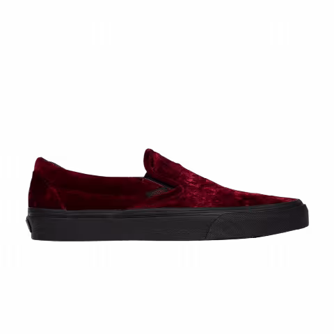Vans Classic Slip-On 'Oxblood Velvet'