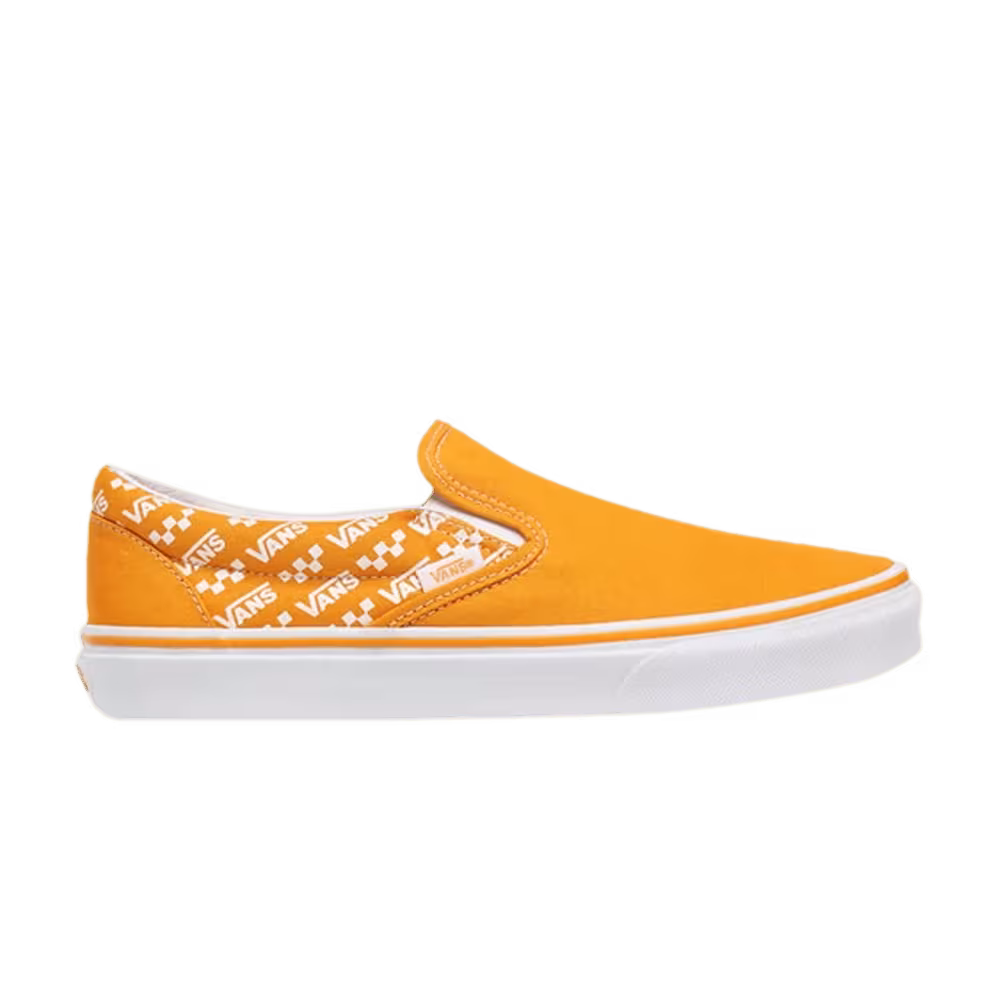 Vans Classic Slip-On Logo Repeat - Cadmium Yellow