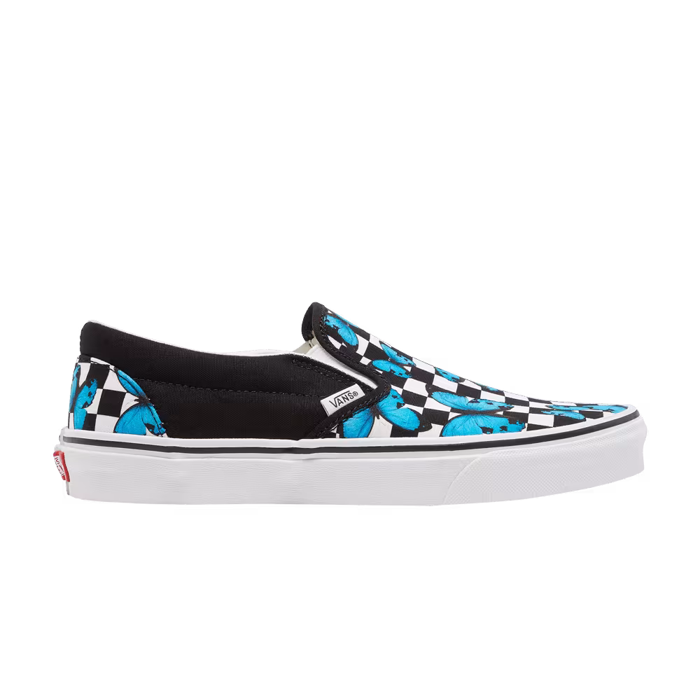 Vans Classic Slip-On Butterfly Checkerboard