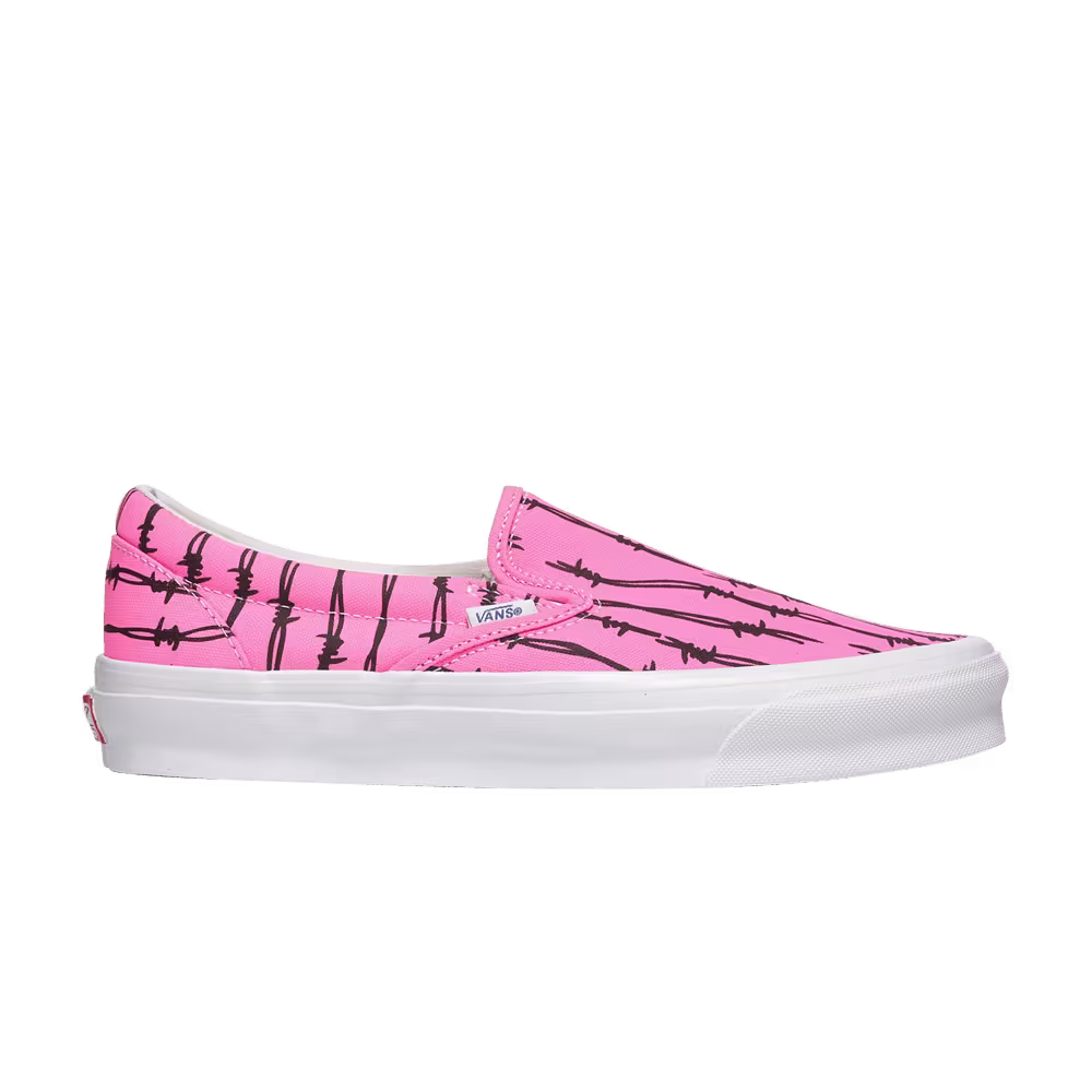 Vans OG Classic Slip-On LX Barbed Wire - Sugarplum