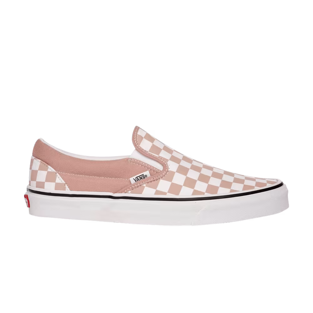 Vans Classic Slip-On Checkerboard - Mahogany Rose