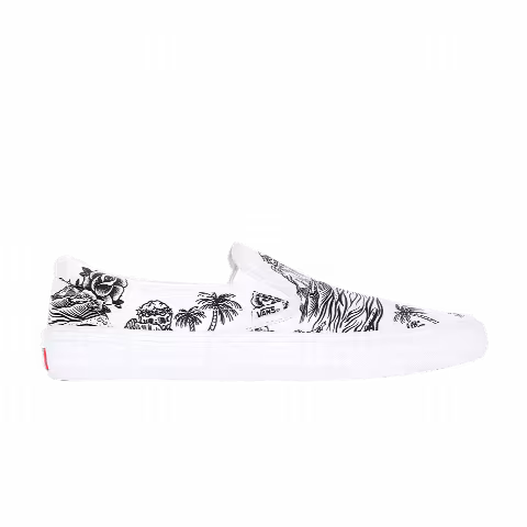 Sketchy Tank x Vans Slip-On Pro 'Tattoo Art'