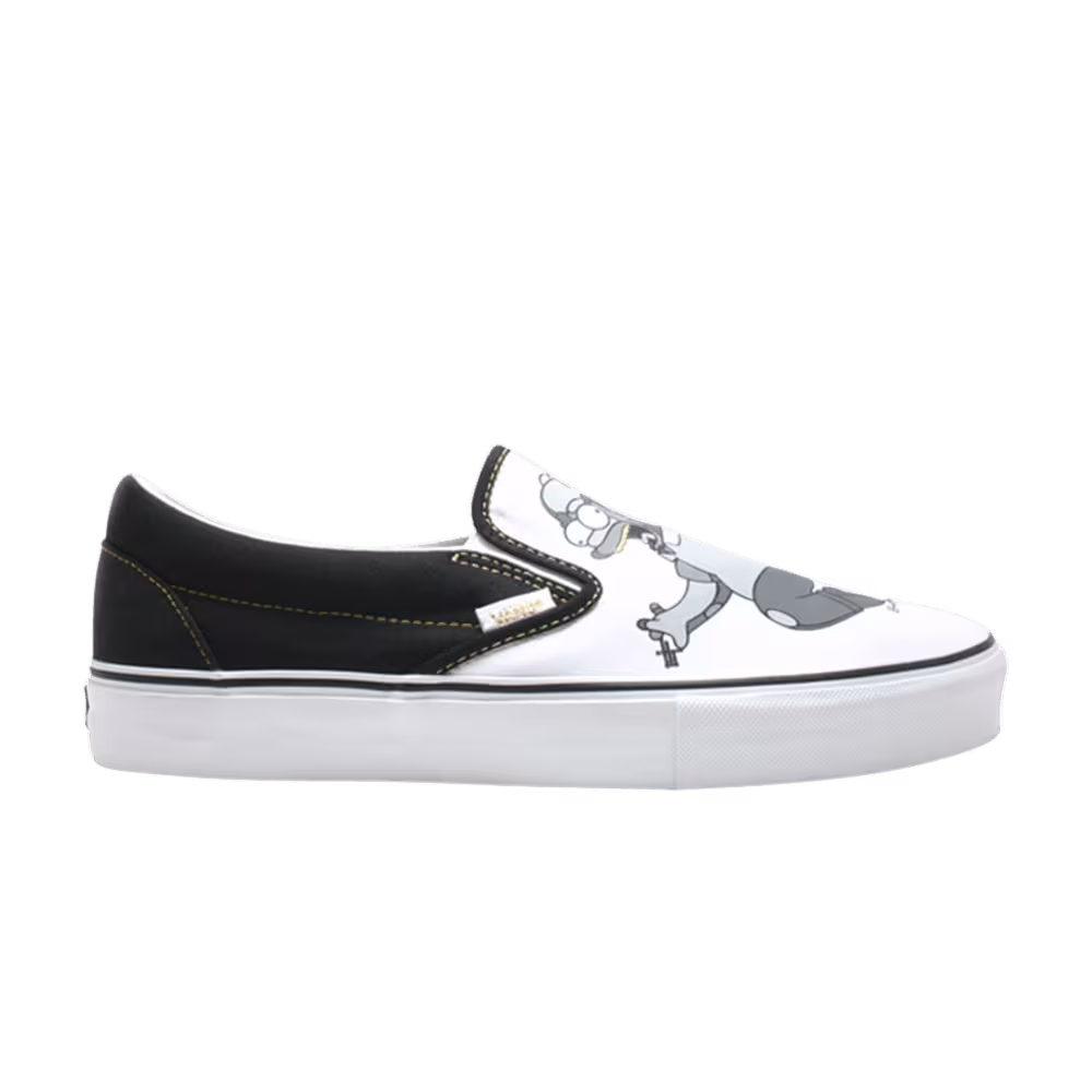 David Flores x The Simpsons x Vans Classic Slip On Lx Homer