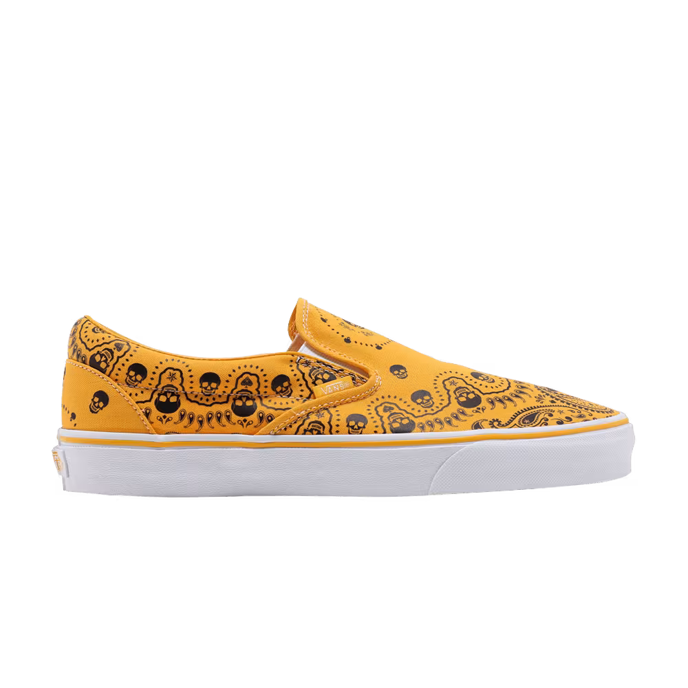 Vans Classic Slip-On Bandana - Saffron