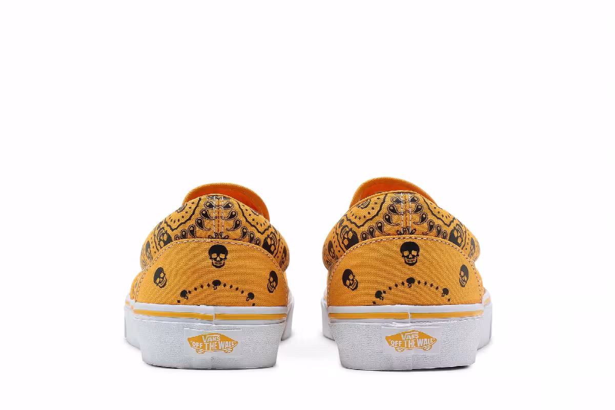 Vans Classic Slip-On Bandana - Saffron, view 7