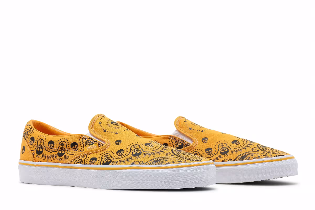Vans Classic Slip-On Bandana - Saffron, view 9