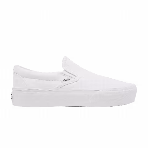 Vans Classic Slip-On Platform 'White'