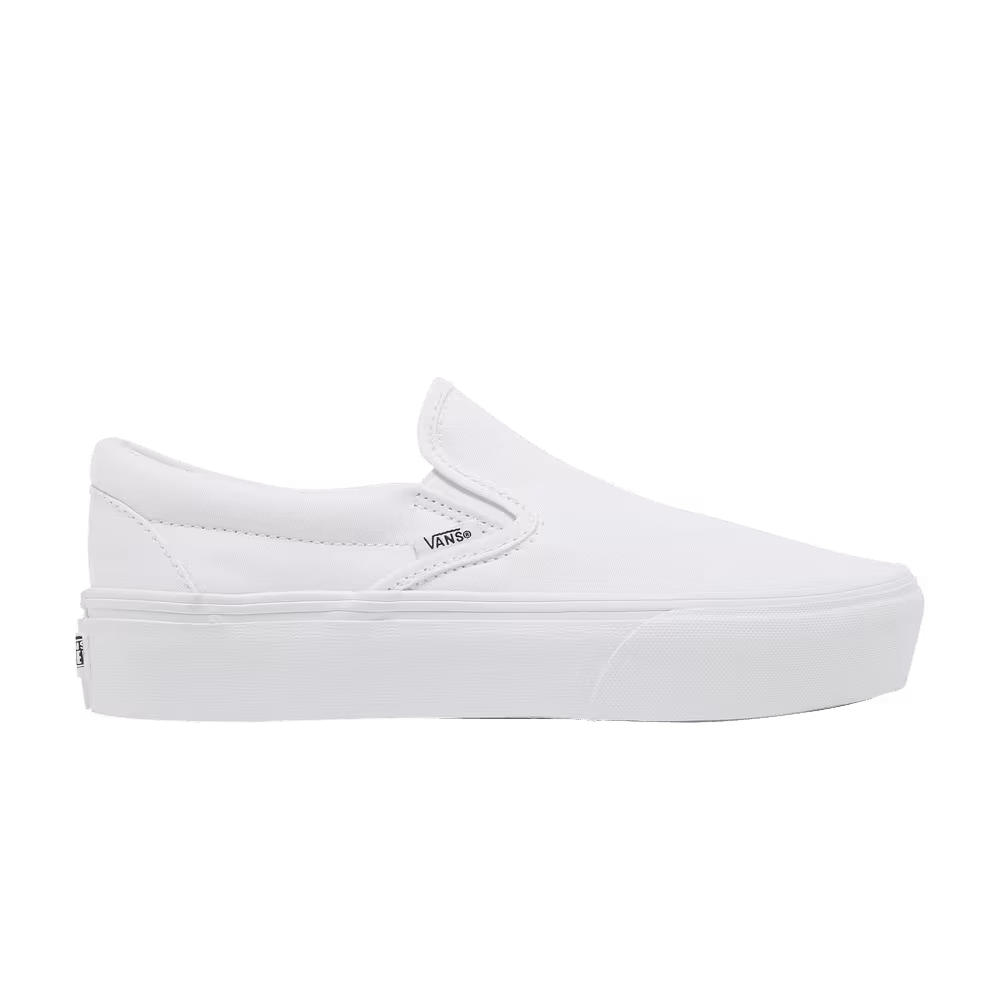 Vans Classic Slip-On Platform White