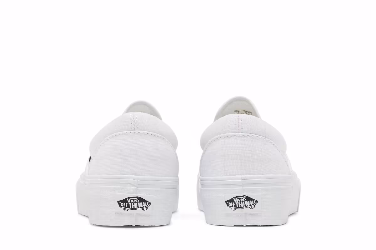 Vans Classic Slip-On Platform White, view 7
