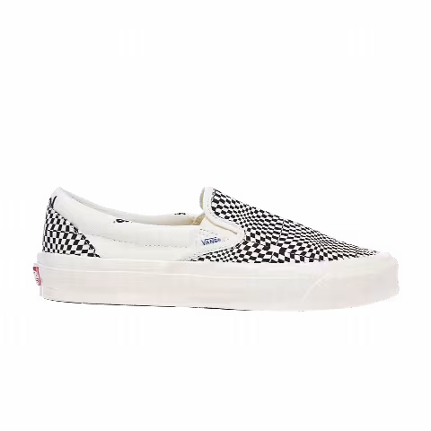 Vans OG Classic Slip-On LX 'Optical Checkerboard - Black Marshmallow'
