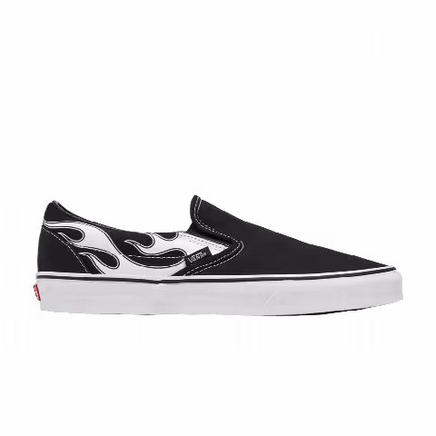 Vans Classic Slip-On 'Flame - Black White'