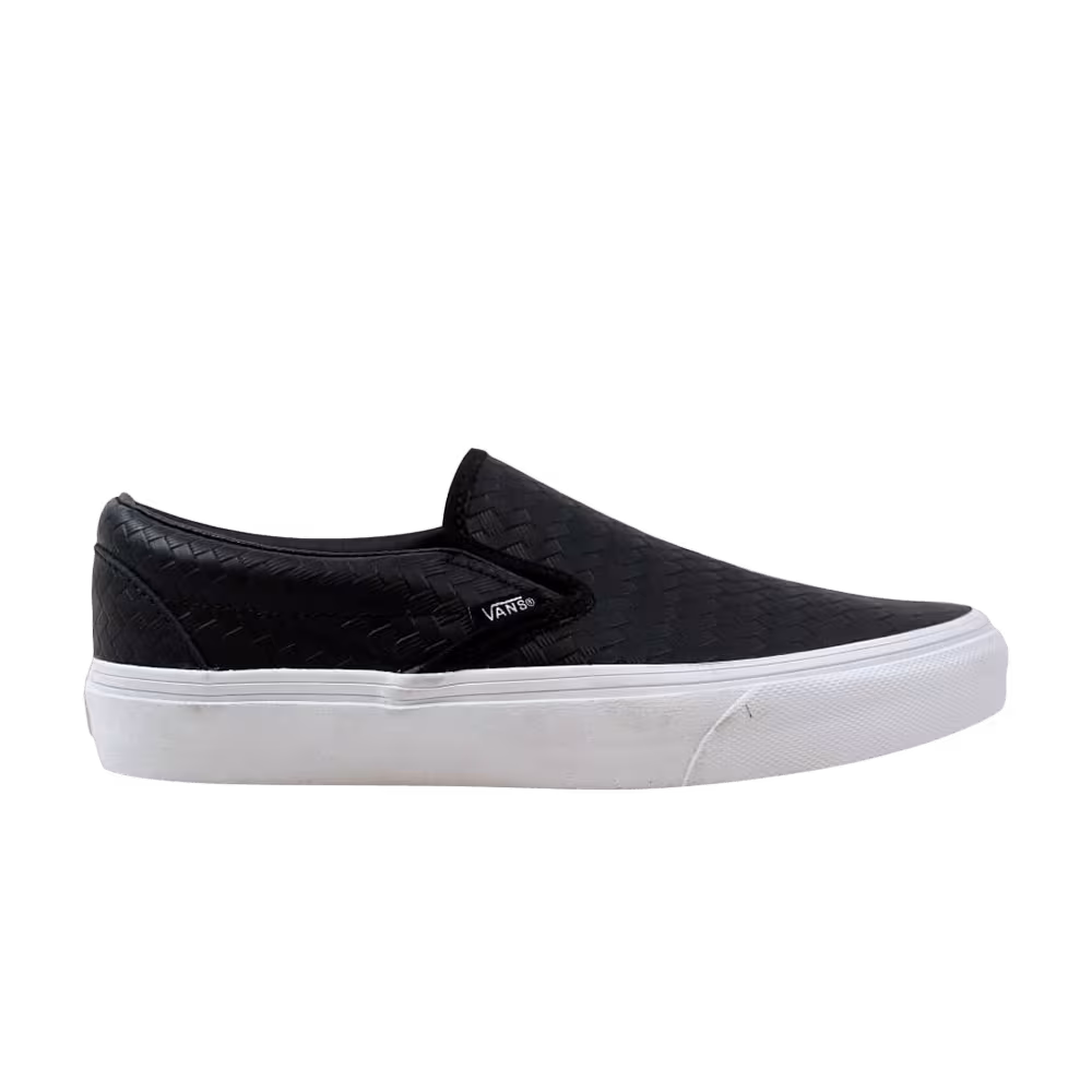 Vans Classic Slip-On Leather Black