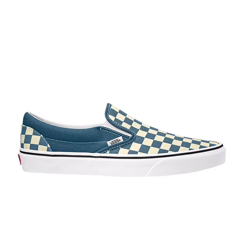 Vans Classic Slip-On Checkerboard Blue Mirage