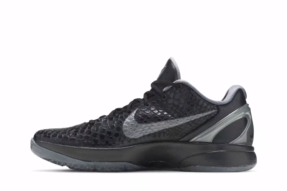 Nike Zoom Kobe 6 Blackout, view 4